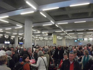 Massentourismus Flughafen Mallorca